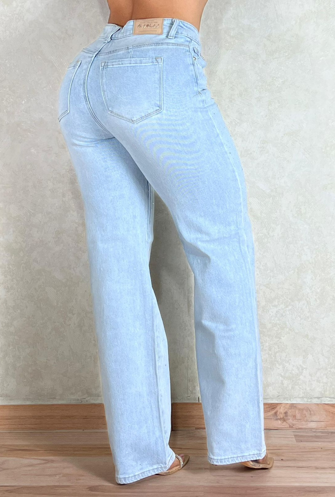 Jean Straight Azul Celeste – Most Wanted