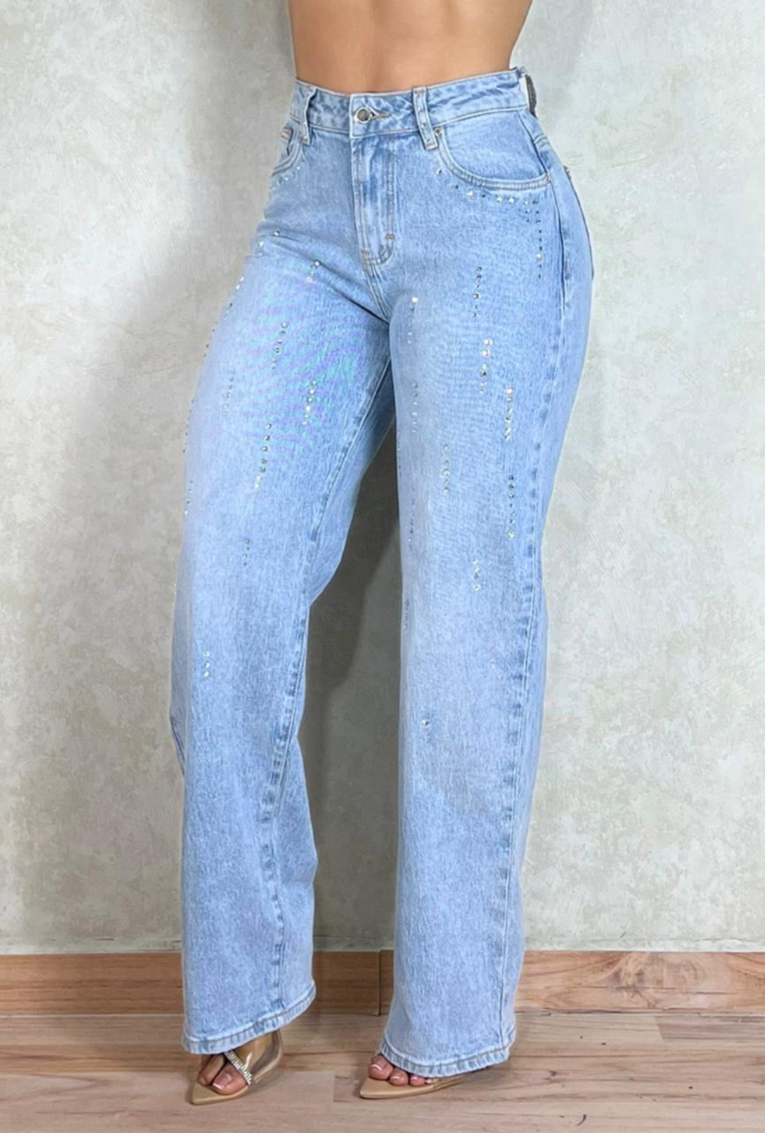Jean Straight Híbrido Azul Claro – Most Wanted