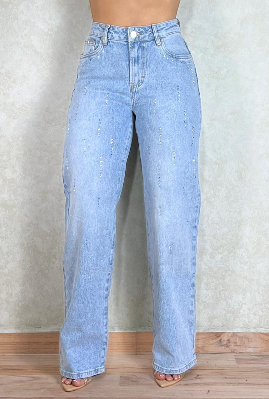 Jean Straight Híbrido Azul Claro – Most Wanted