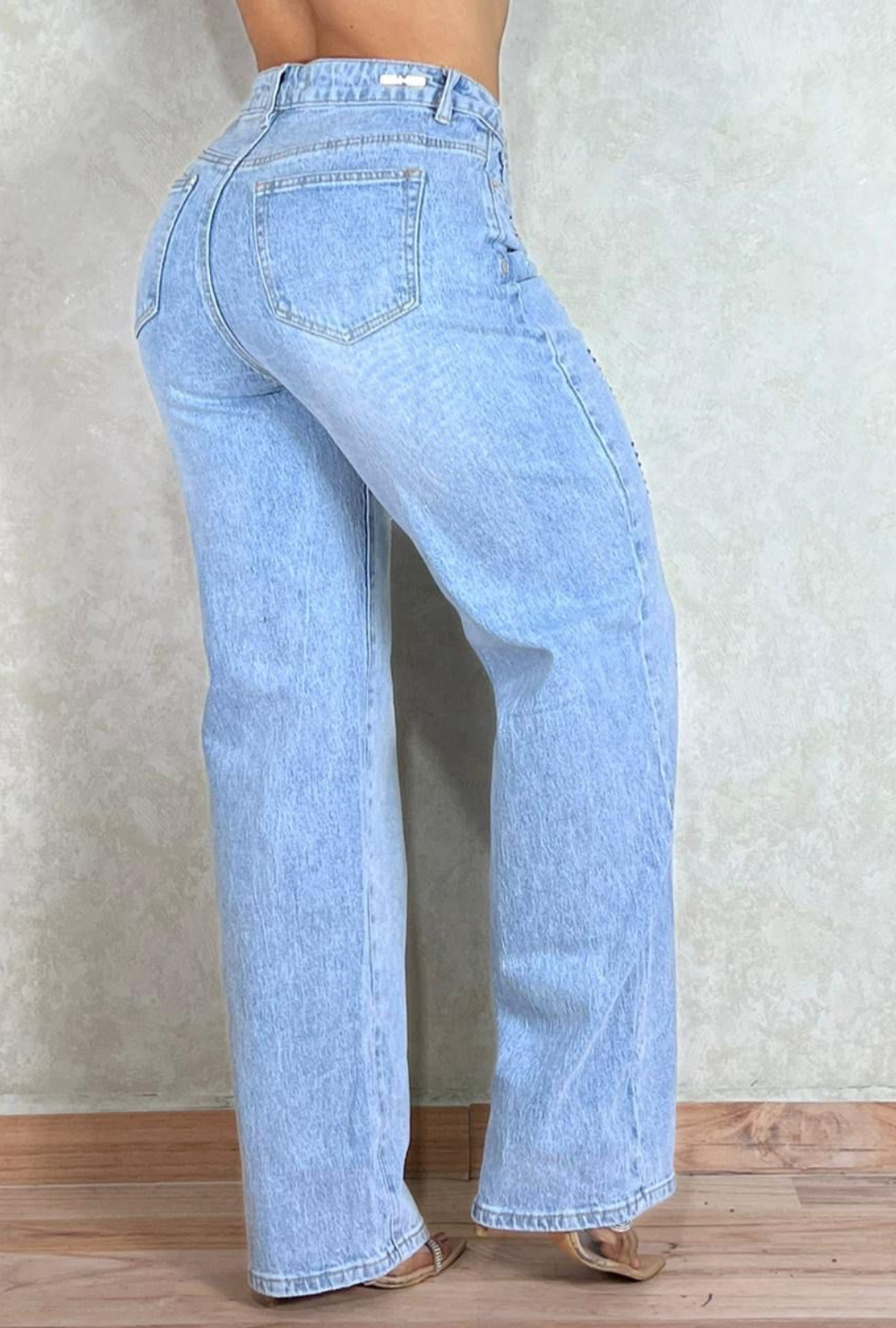 Jean Straight Híbrido Azul Claro – Most Wanted