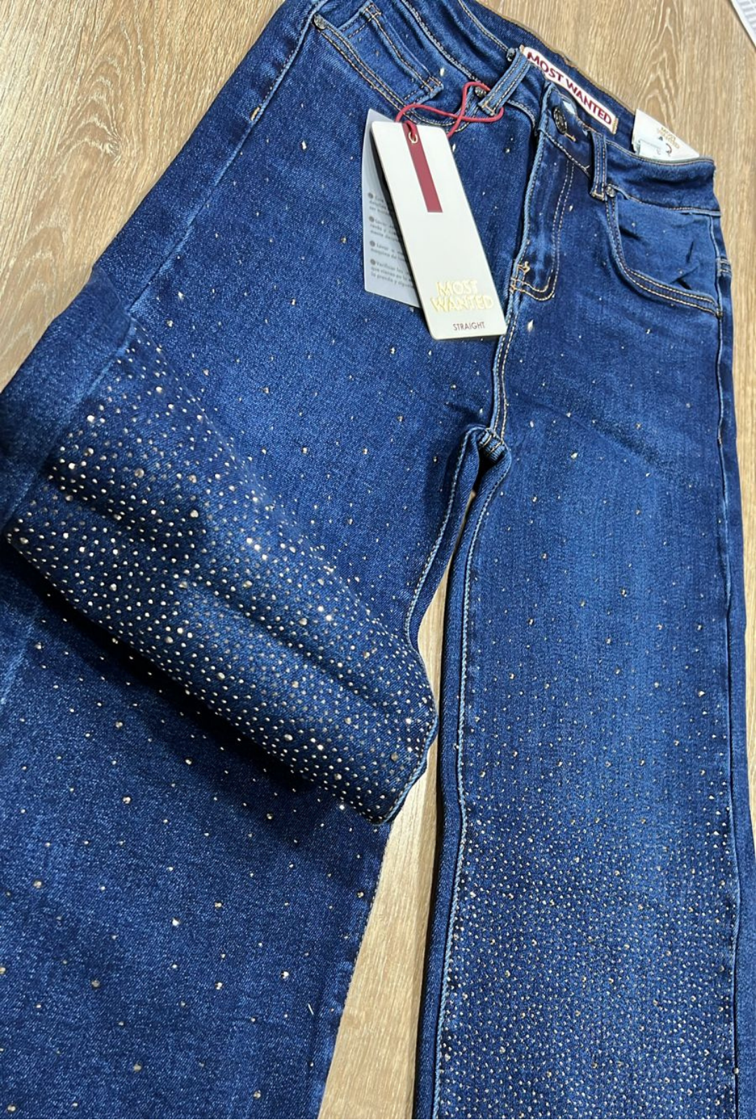 Jean Straight Azul Oscuro – Most Wanted
