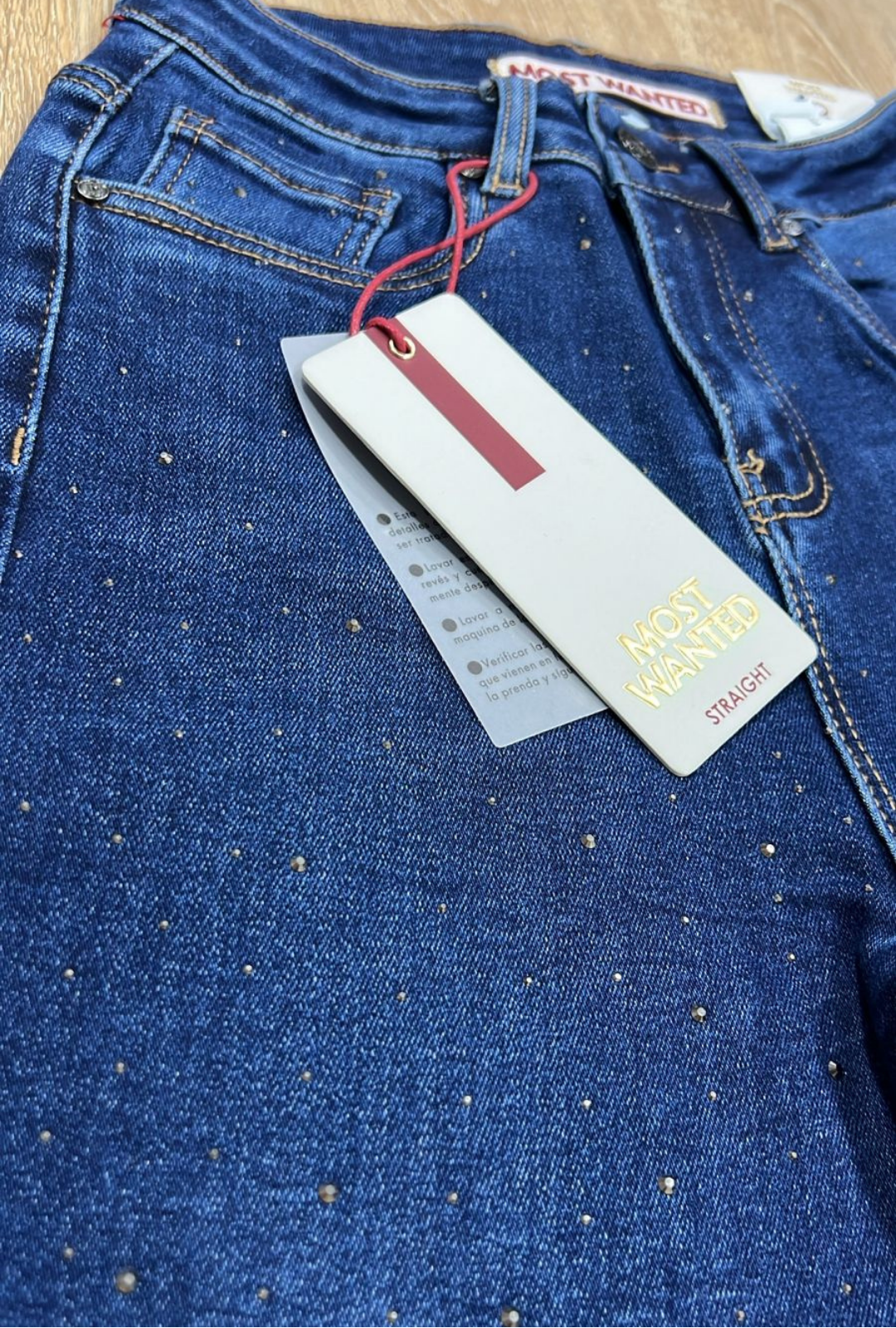 Jean Straight Azul Oscuro – Most Wanted