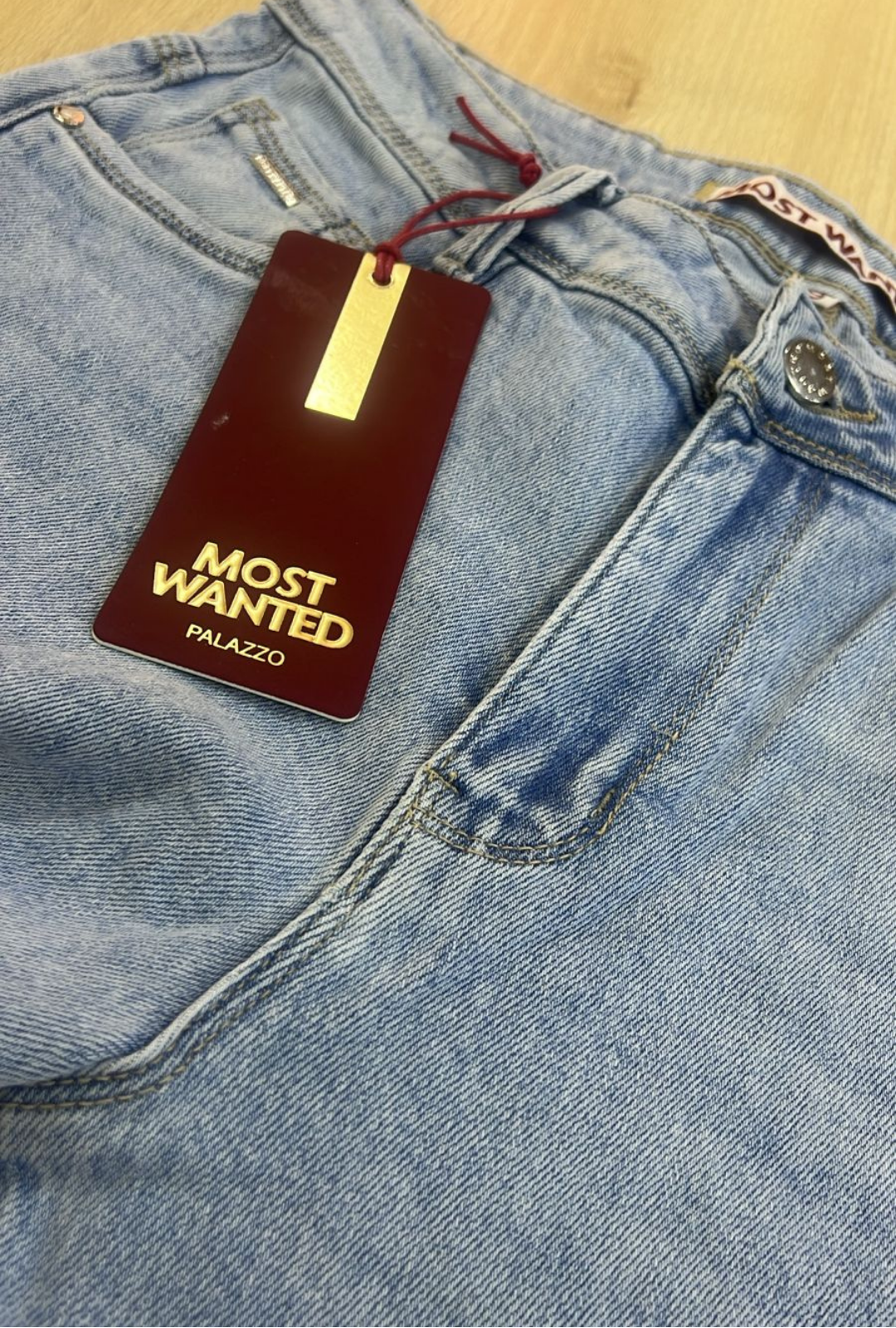 Jeans Palazzo azul cielo Most Wanted