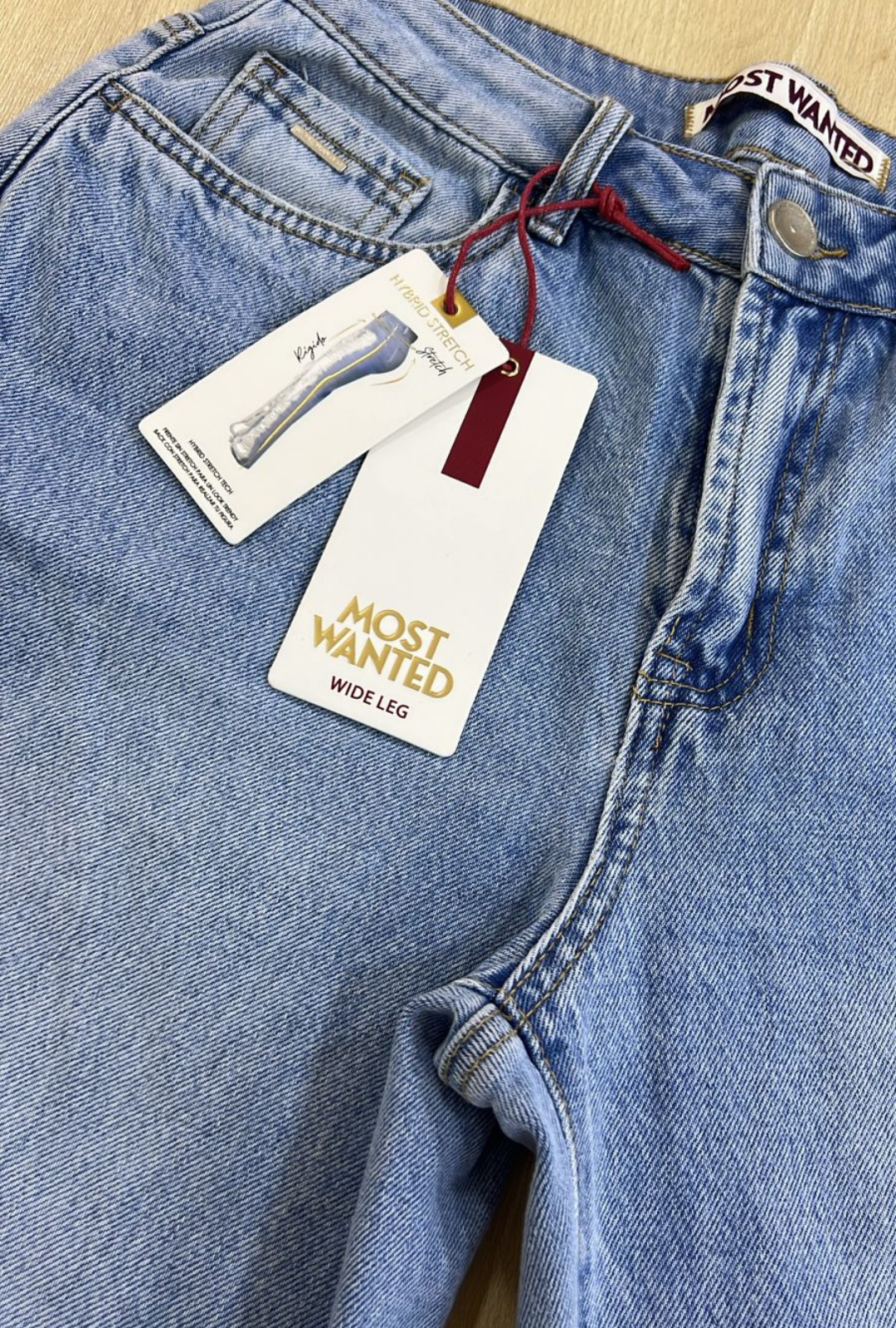 Jeans Most Wanted Web Leg Hibrido
