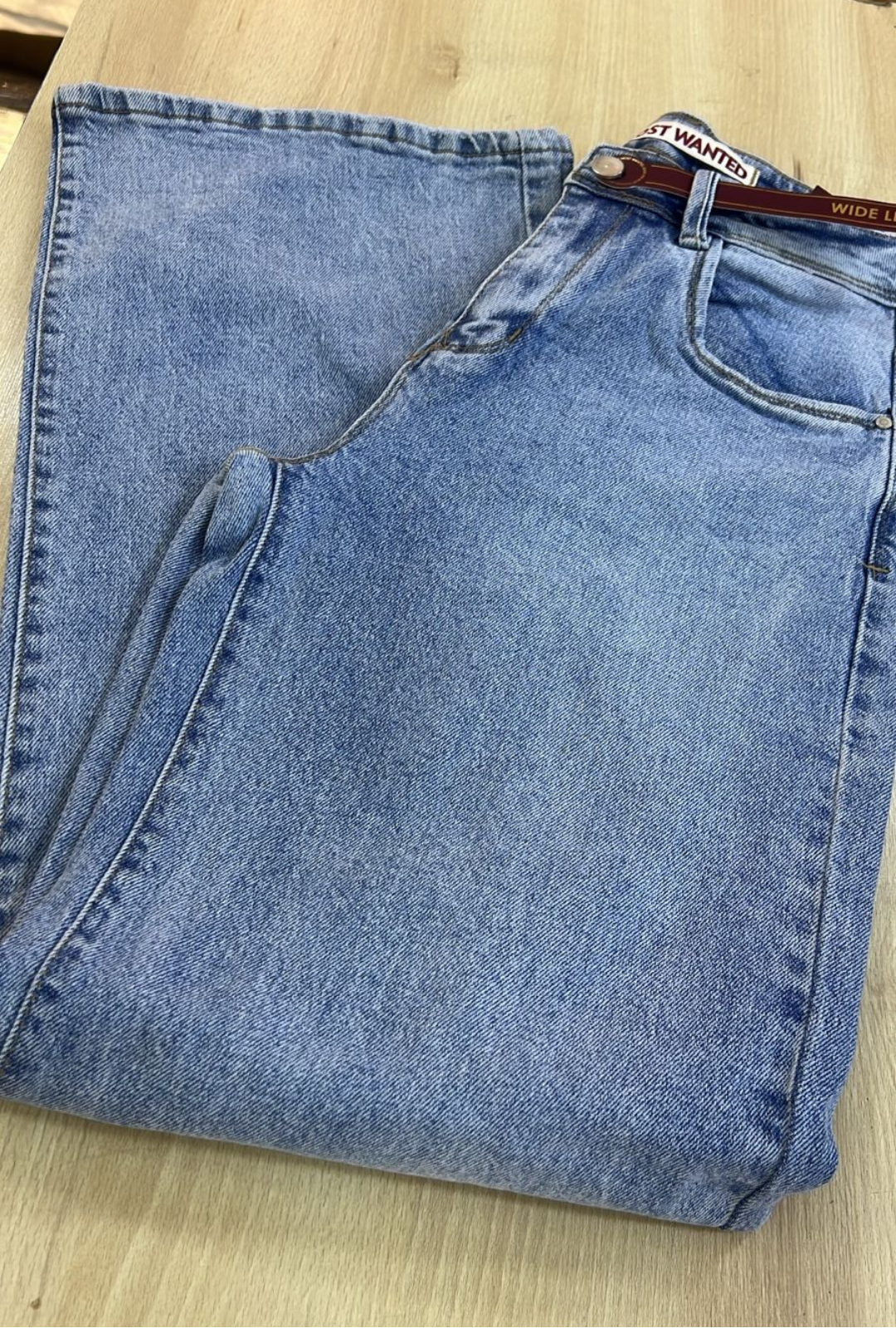 Jeans Wide Leg Sky Most Wanted
