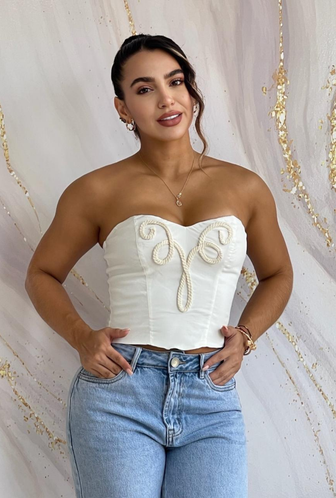 Blusa Strapless