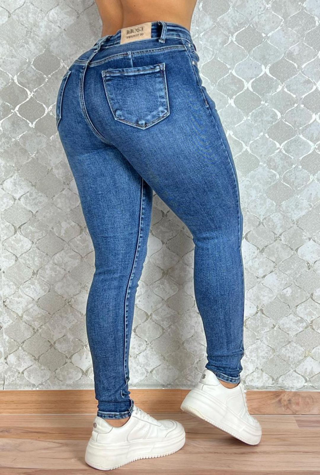 Jean Skinny Azul Medio Most Wanted