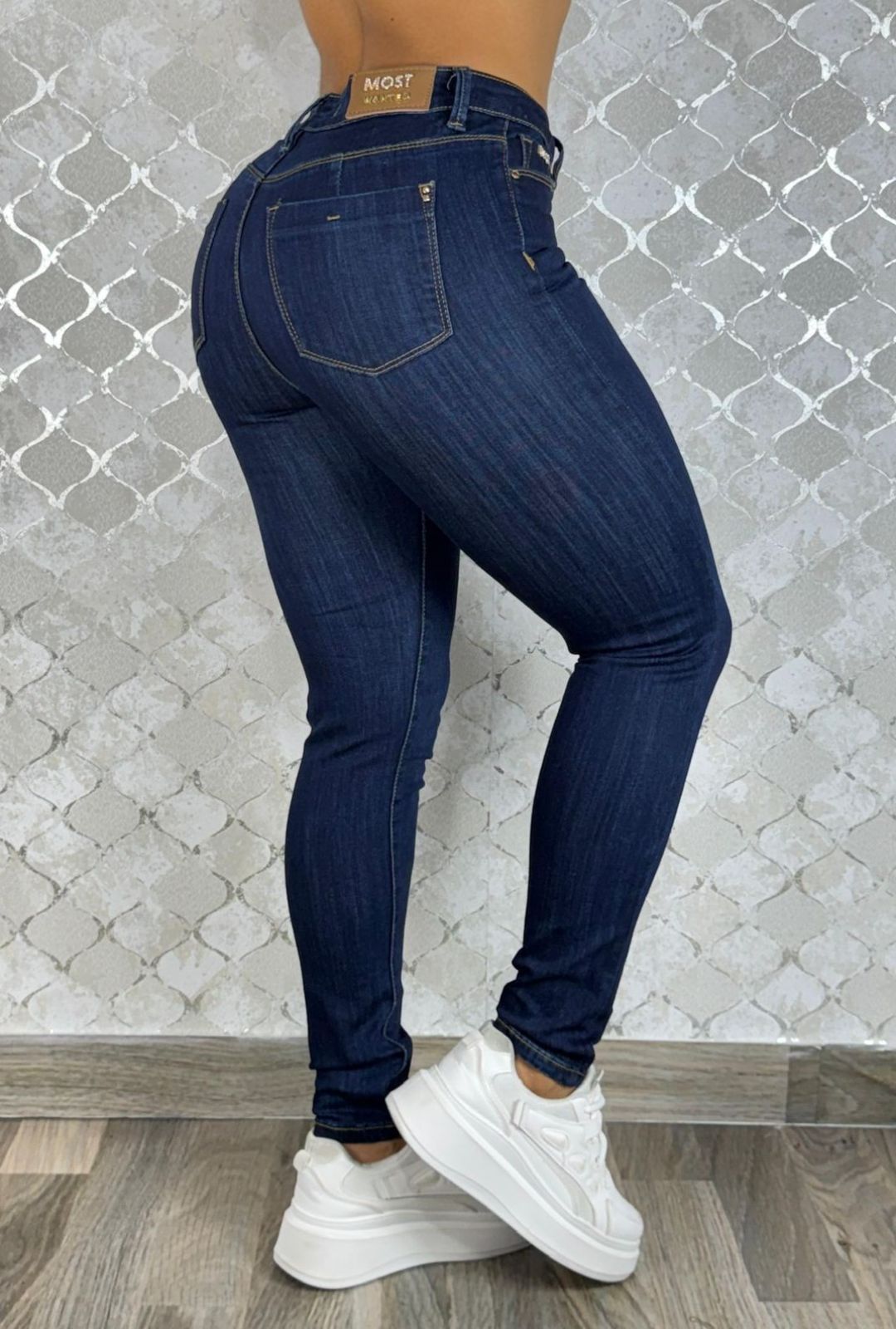 Jean Skinny Azul Oscuro Most Wanted