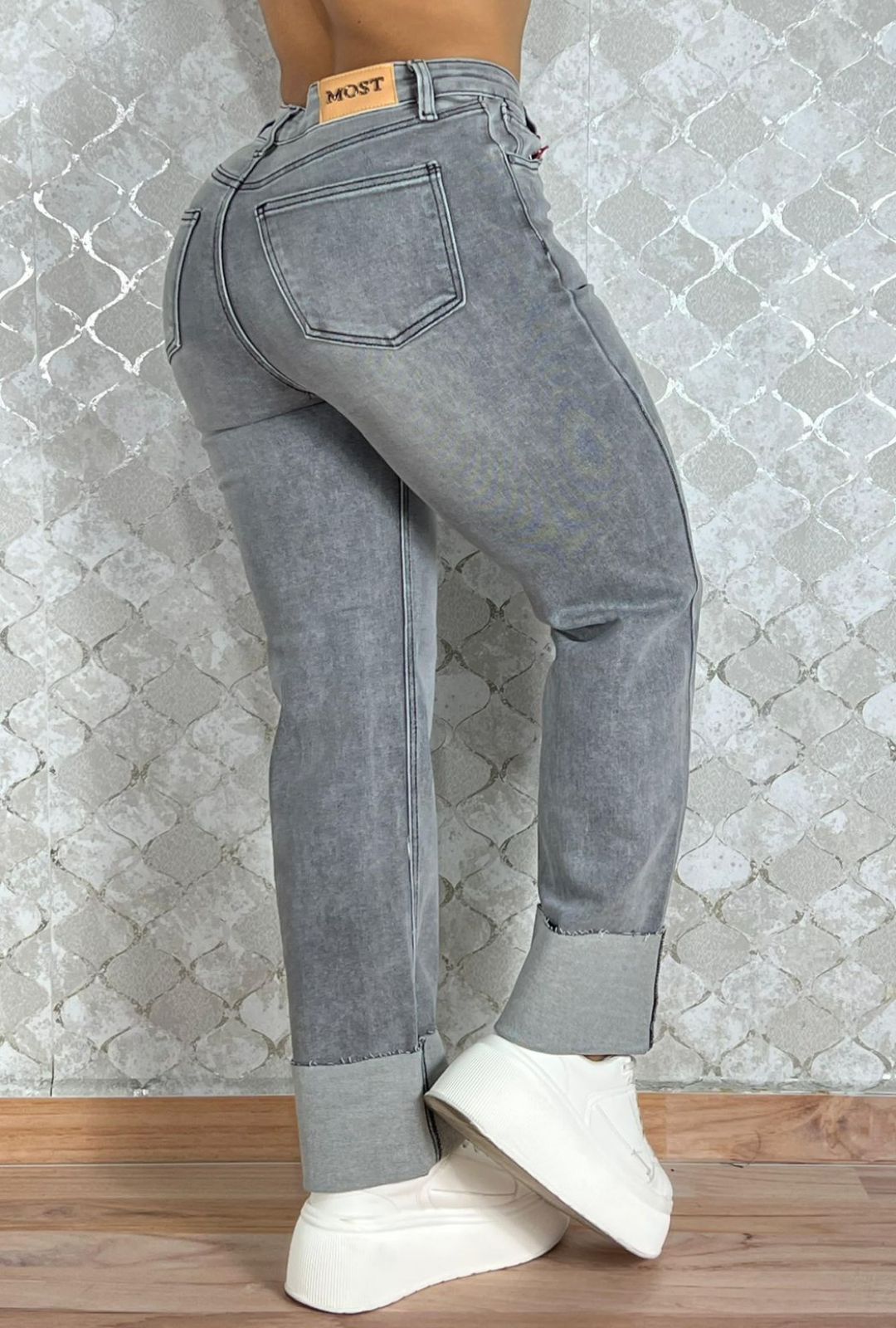 Jean Gris Bota Recta Most Wanted