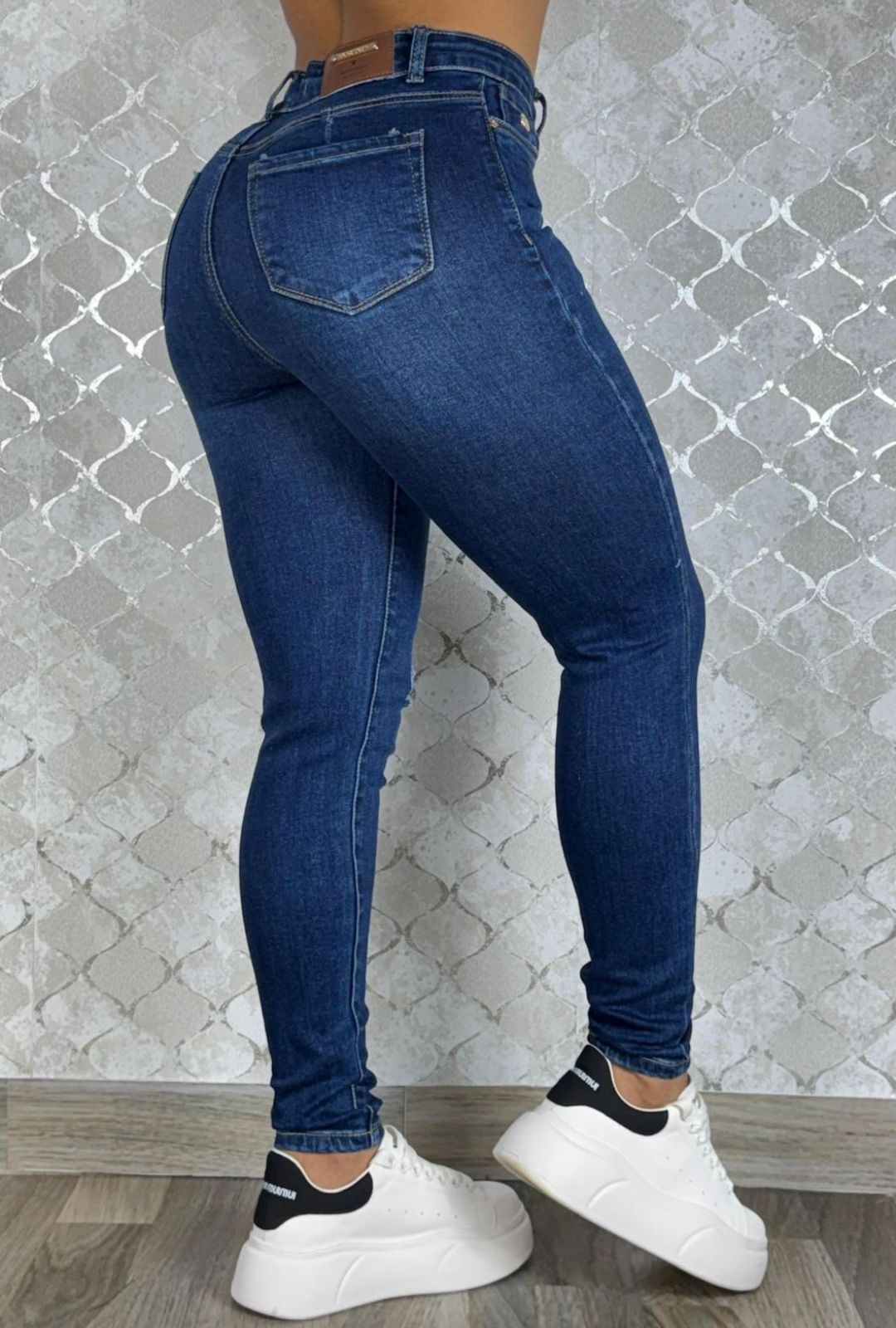 Jean Skinny Azul Popsugar