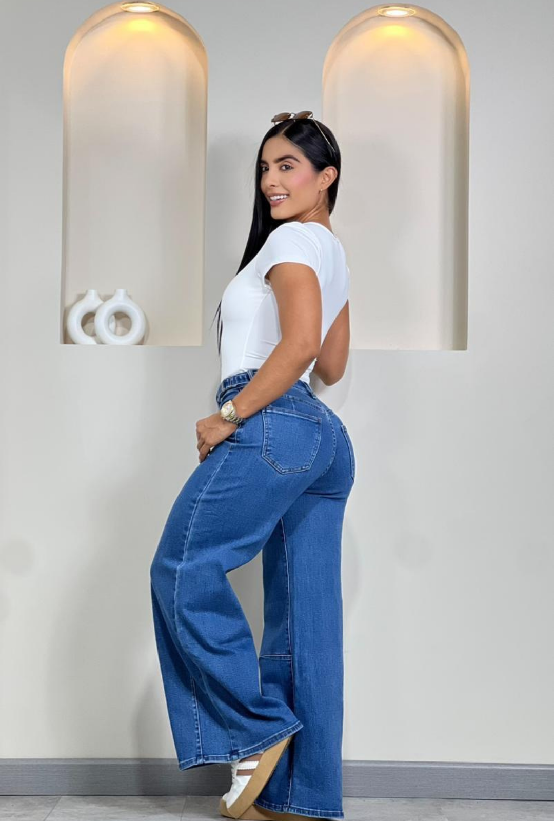 Jeans Palazzo- Bacci