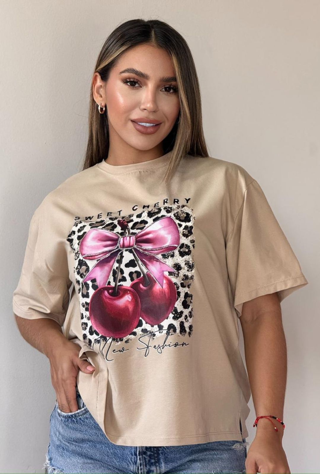Blusa Cherry Print