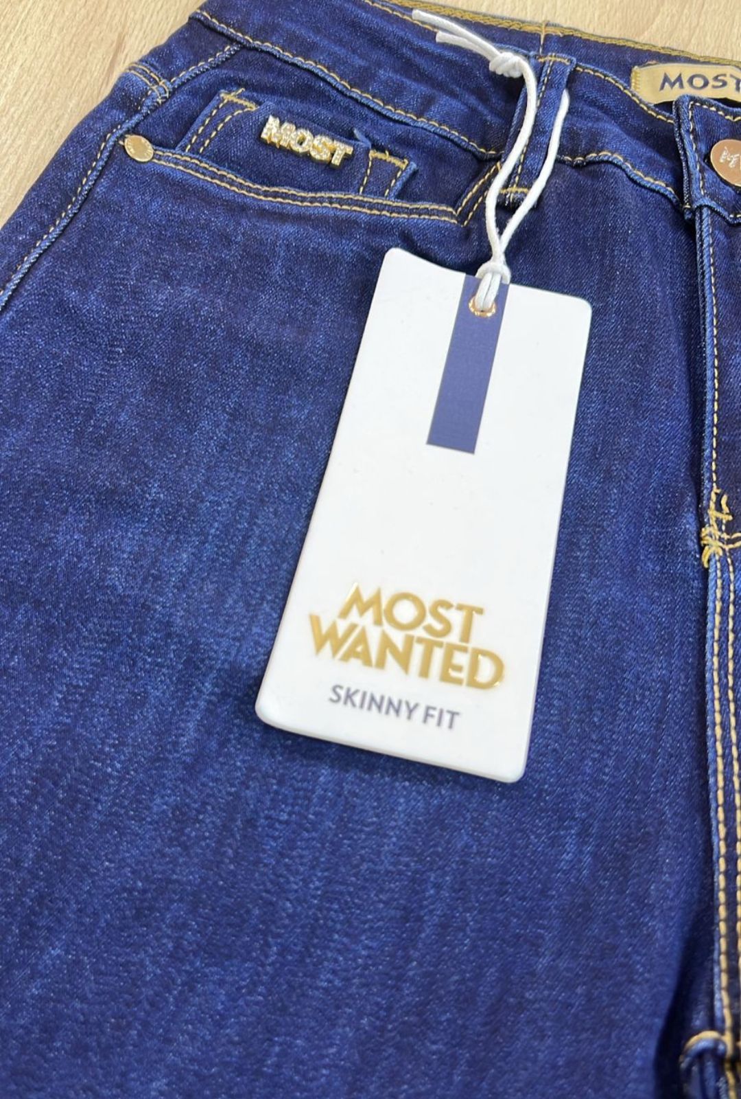 Jean Skinny Azul Oscuro Most Wanted