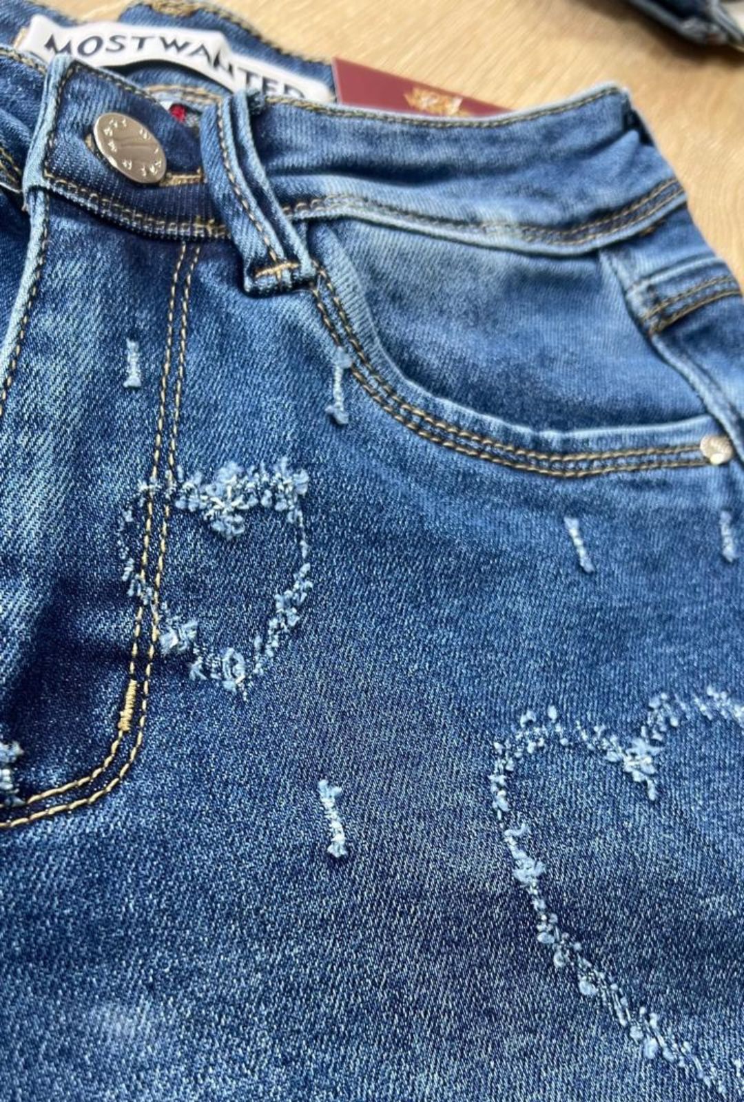 Short Azul Oscuro Dobles Most Wanted