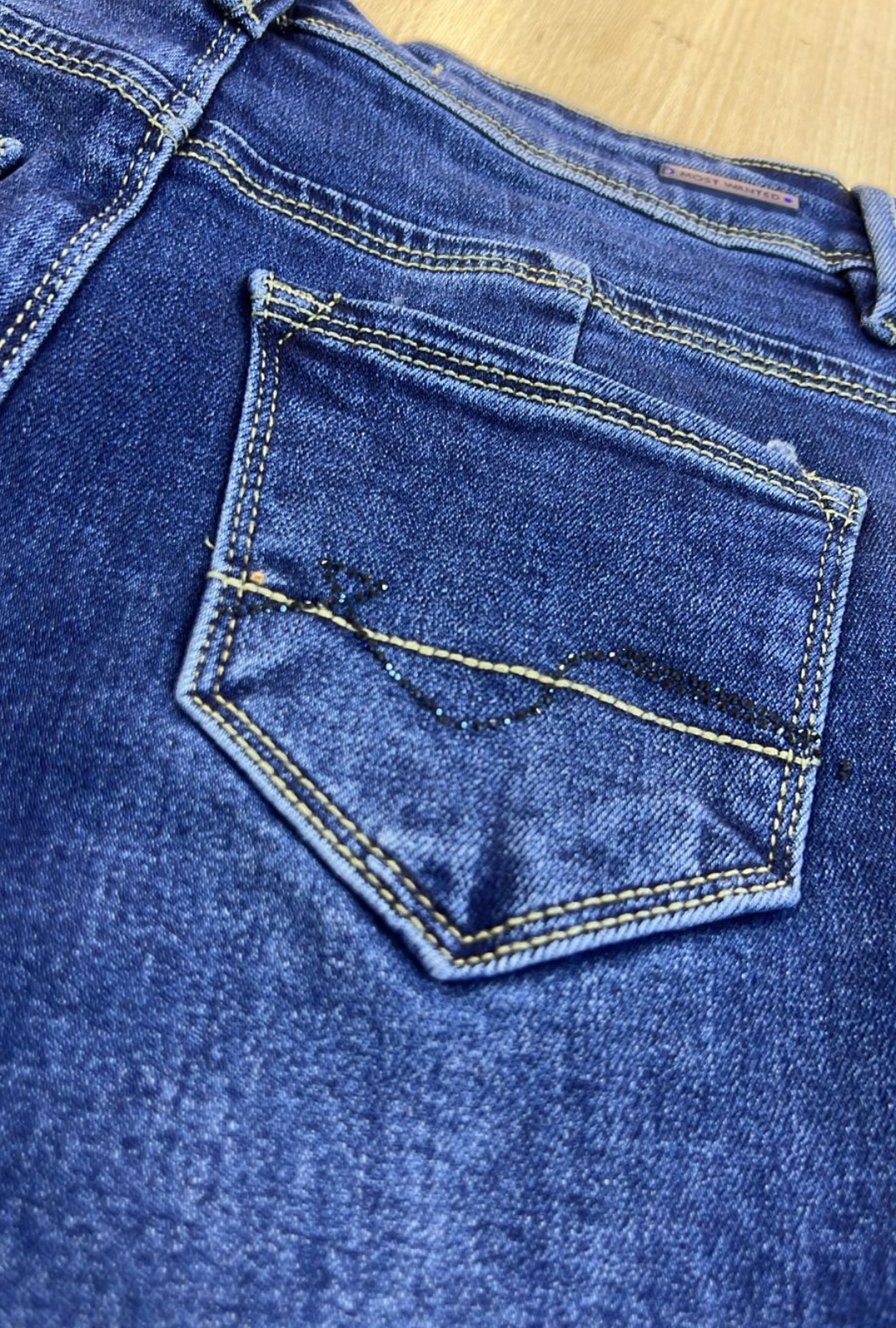 Jeans Azul Skinny Most Wanted