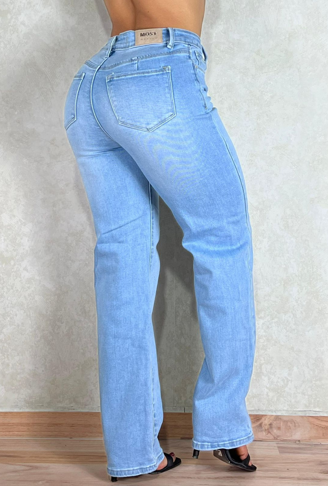 Jeans Recto Straight High Rise Most Wanted