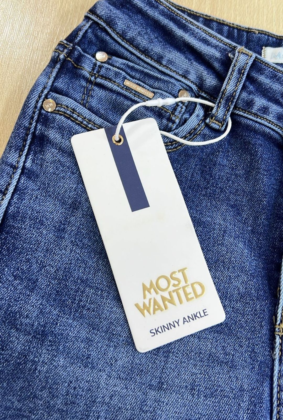 Jean Skinny Azul Medio Most Wanted