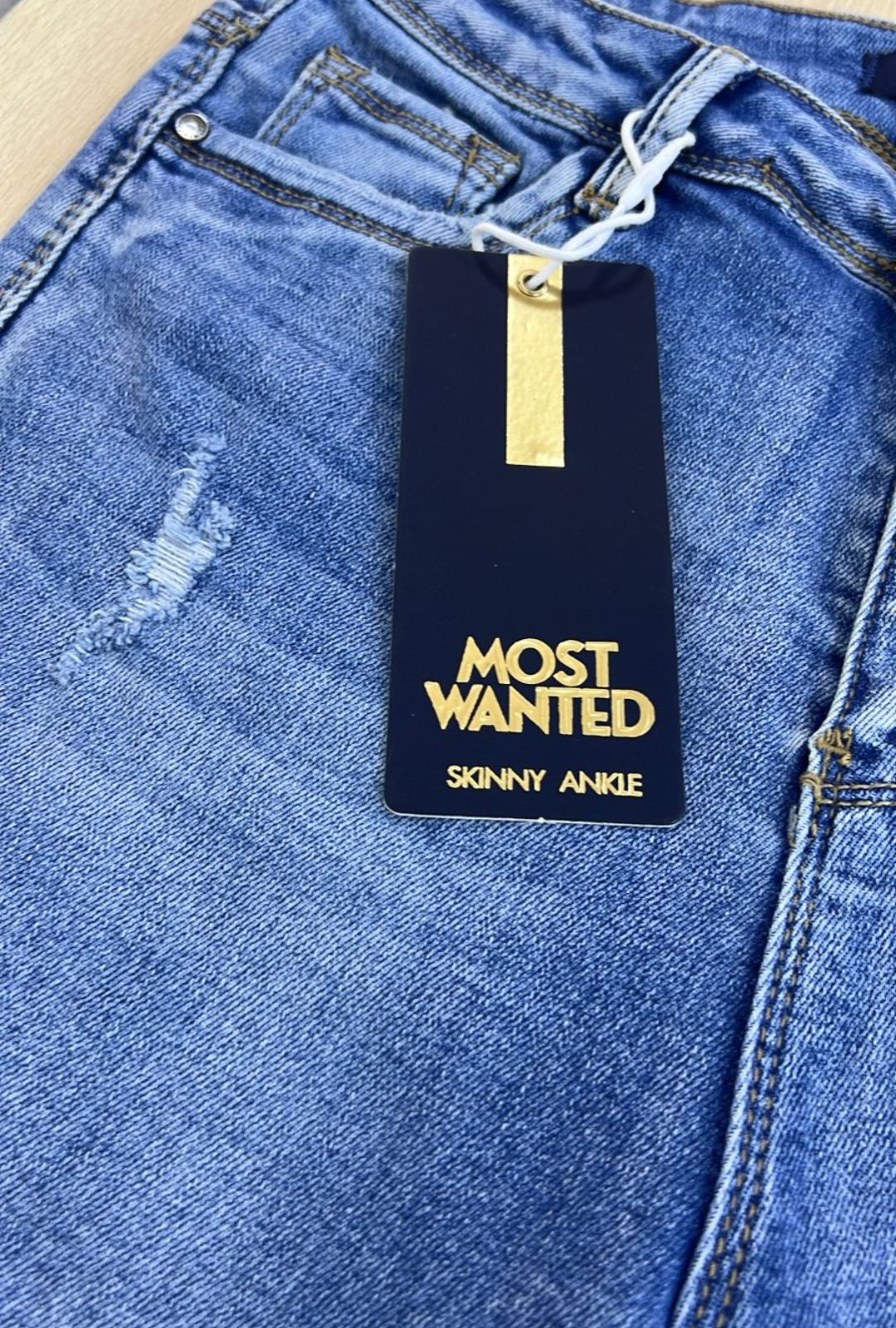 Jean Skinny Azul Medio Most Wanted