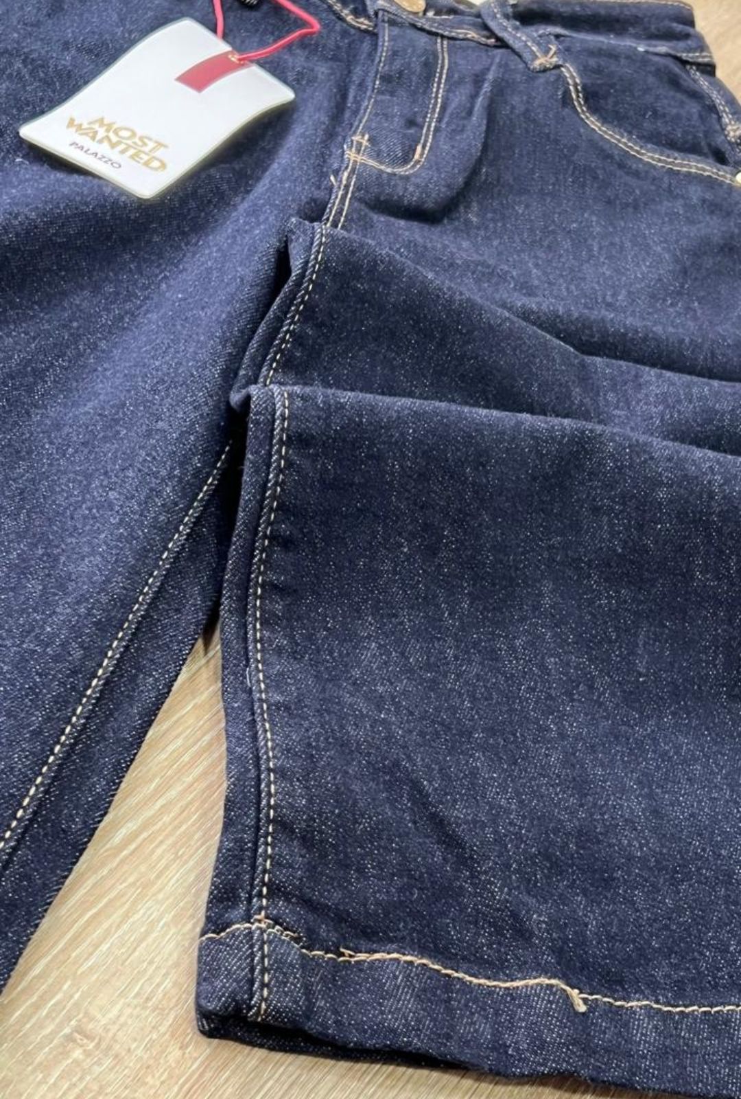 Jean Azul Oscuro Palazzo Most Wanted