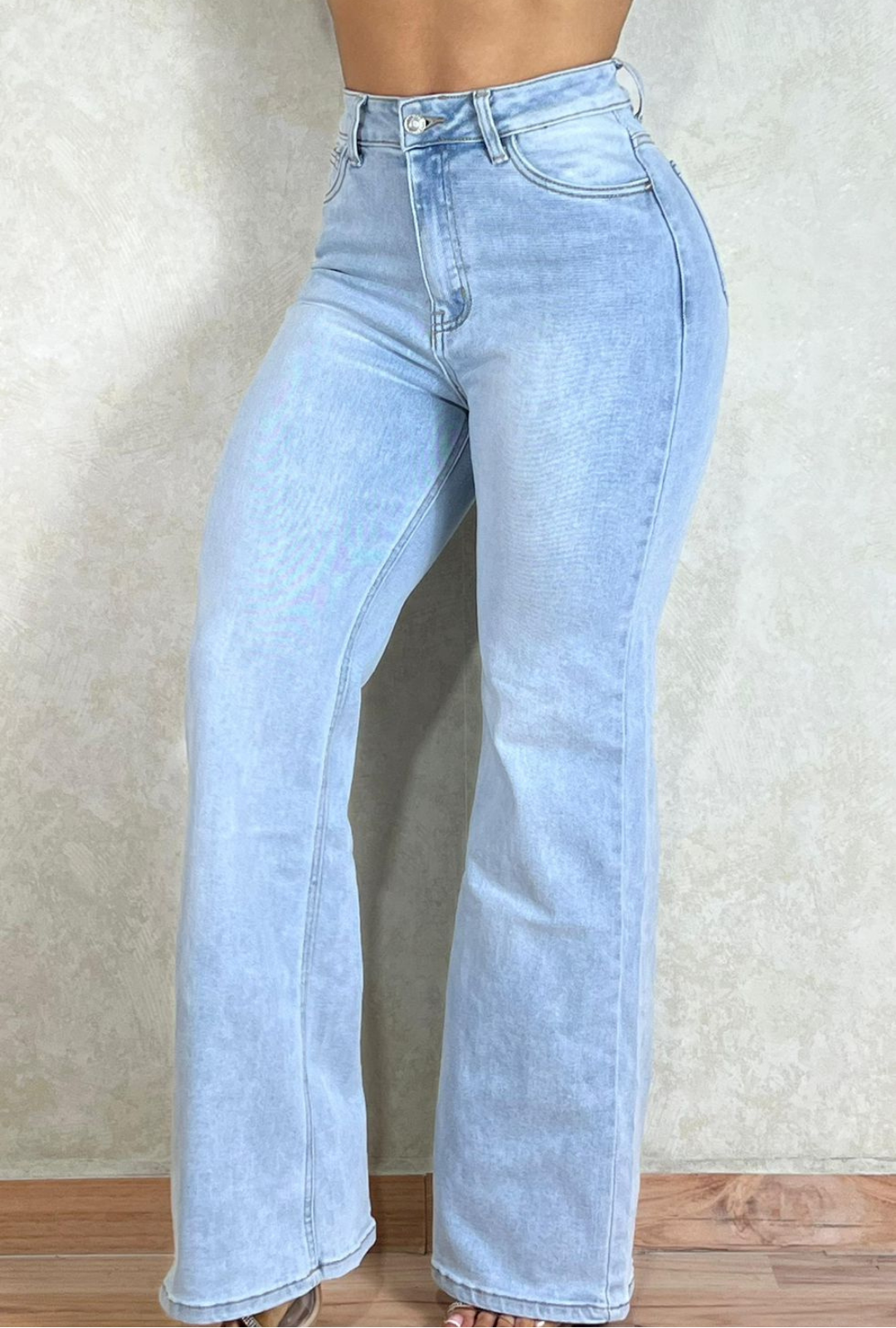 Jean Wide Leg Polo Club