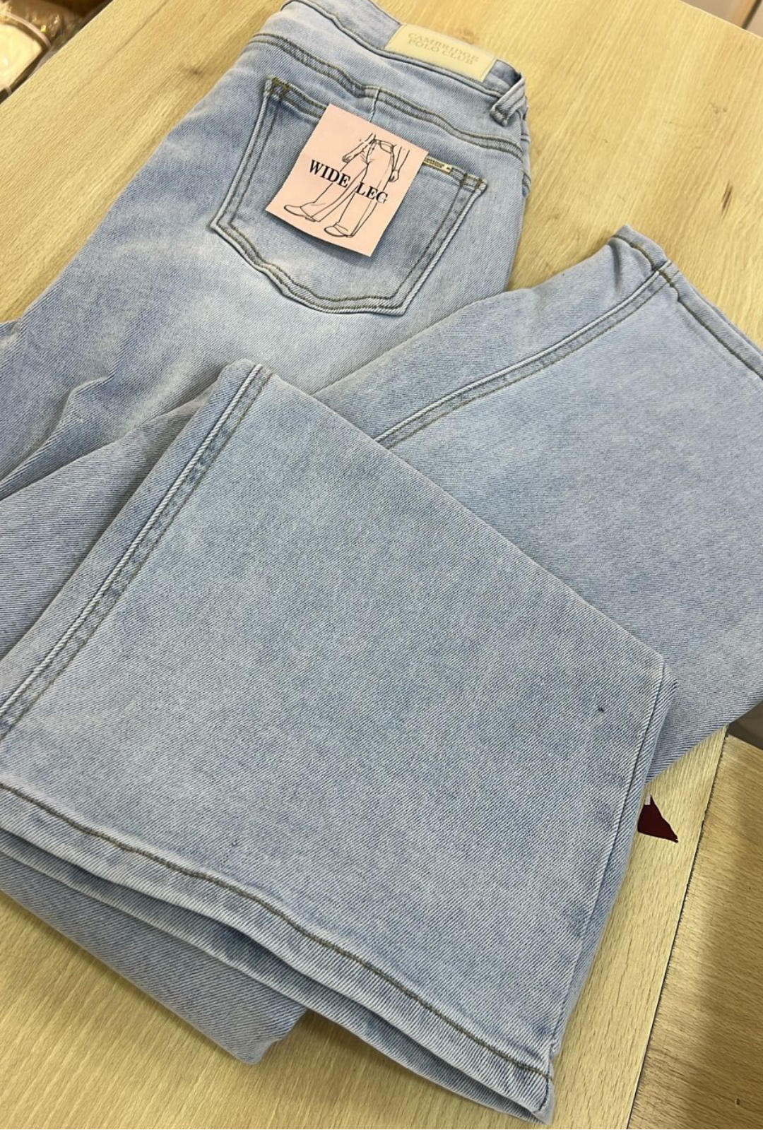 Jean Wide Leg Polo Club