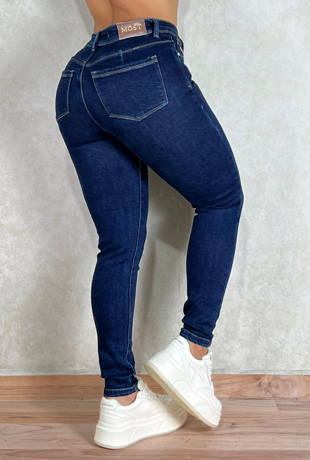Jean Skinny Azul Oscuro Most Wanted