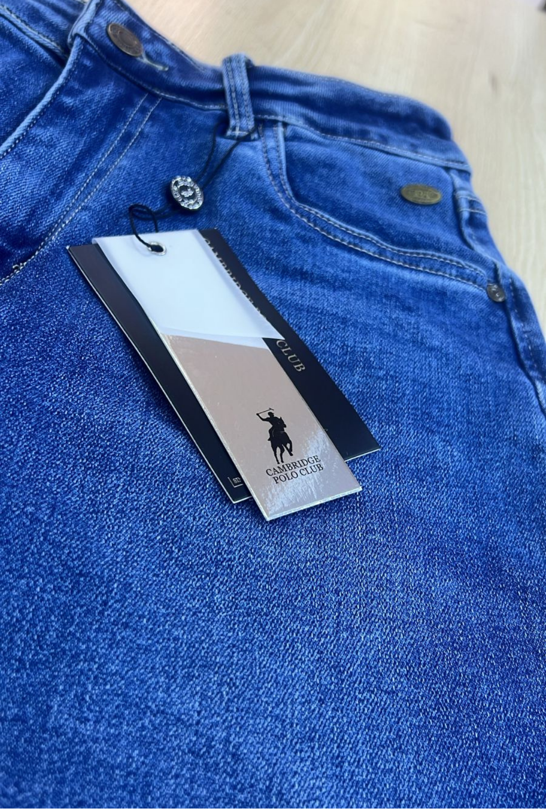 Jeans Straight Ancho Polo Club