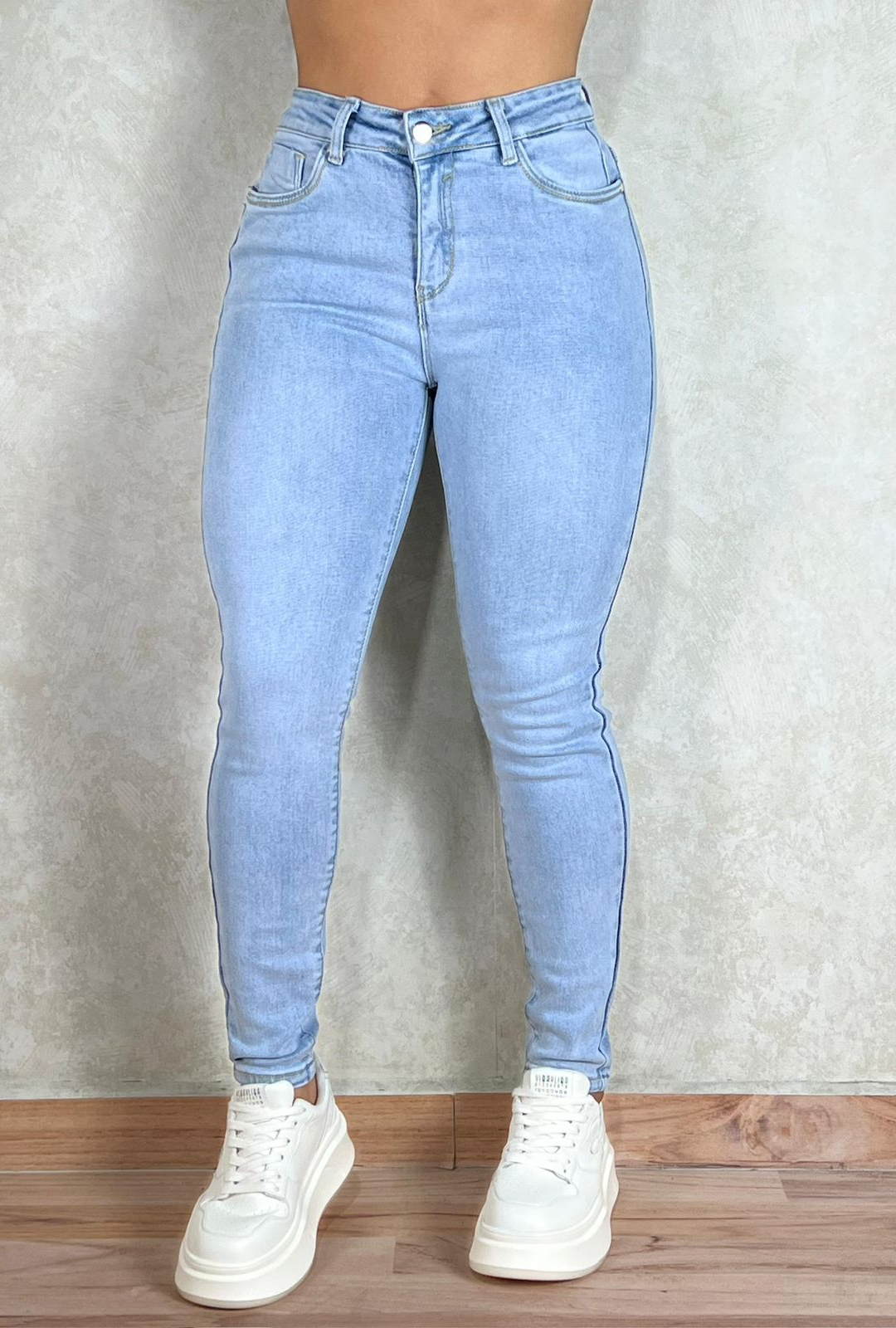 Jean Skinny Clasico Claro Most Wanted