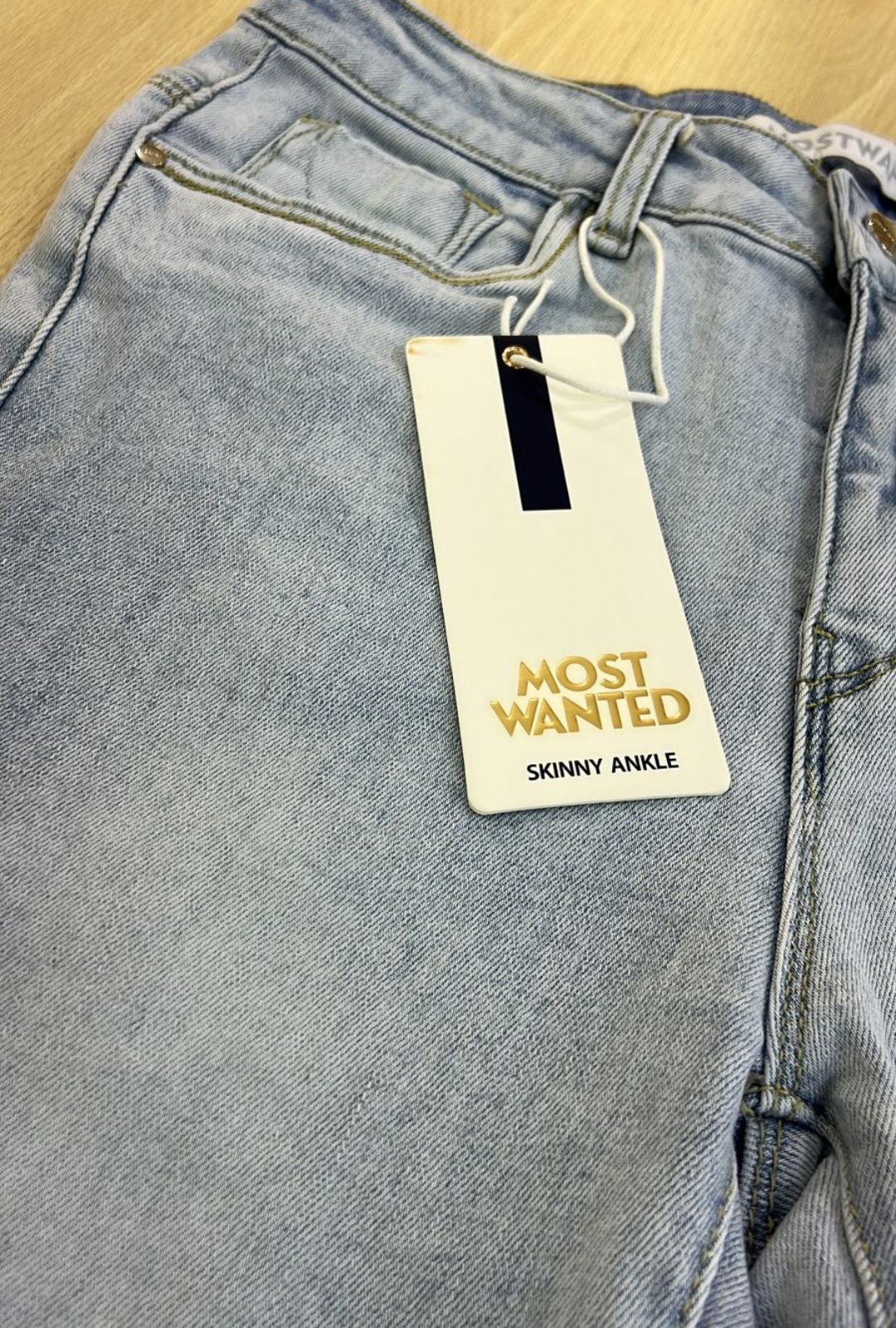 Jean Skinny Clasico Claro Most Wanted
