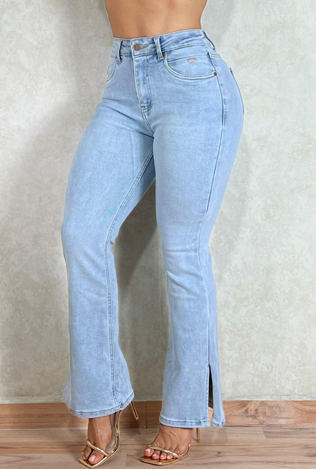 Jeans Flare Polo Club – Estilo Campana