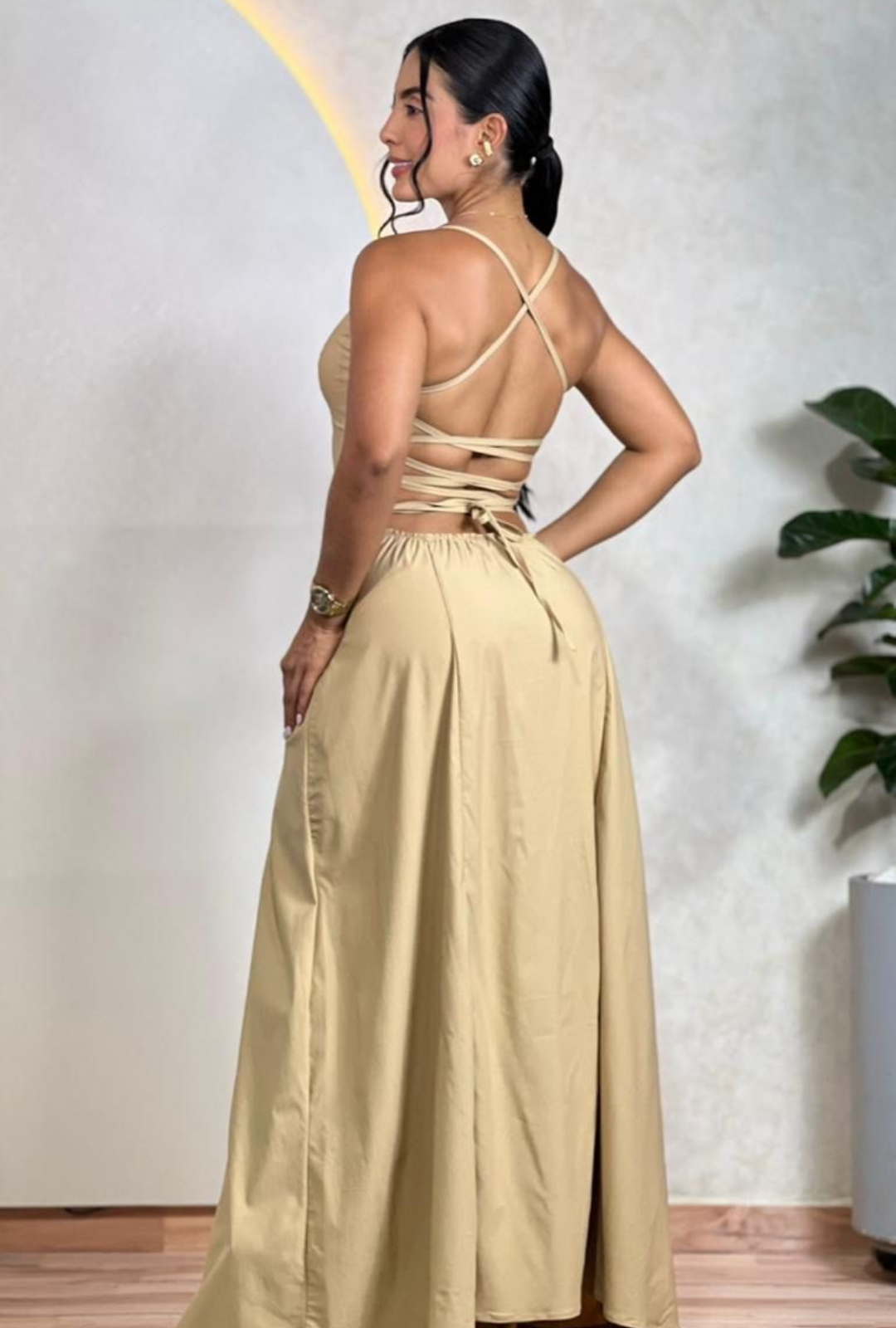 Vestido Solstice Elegancia que ilumina