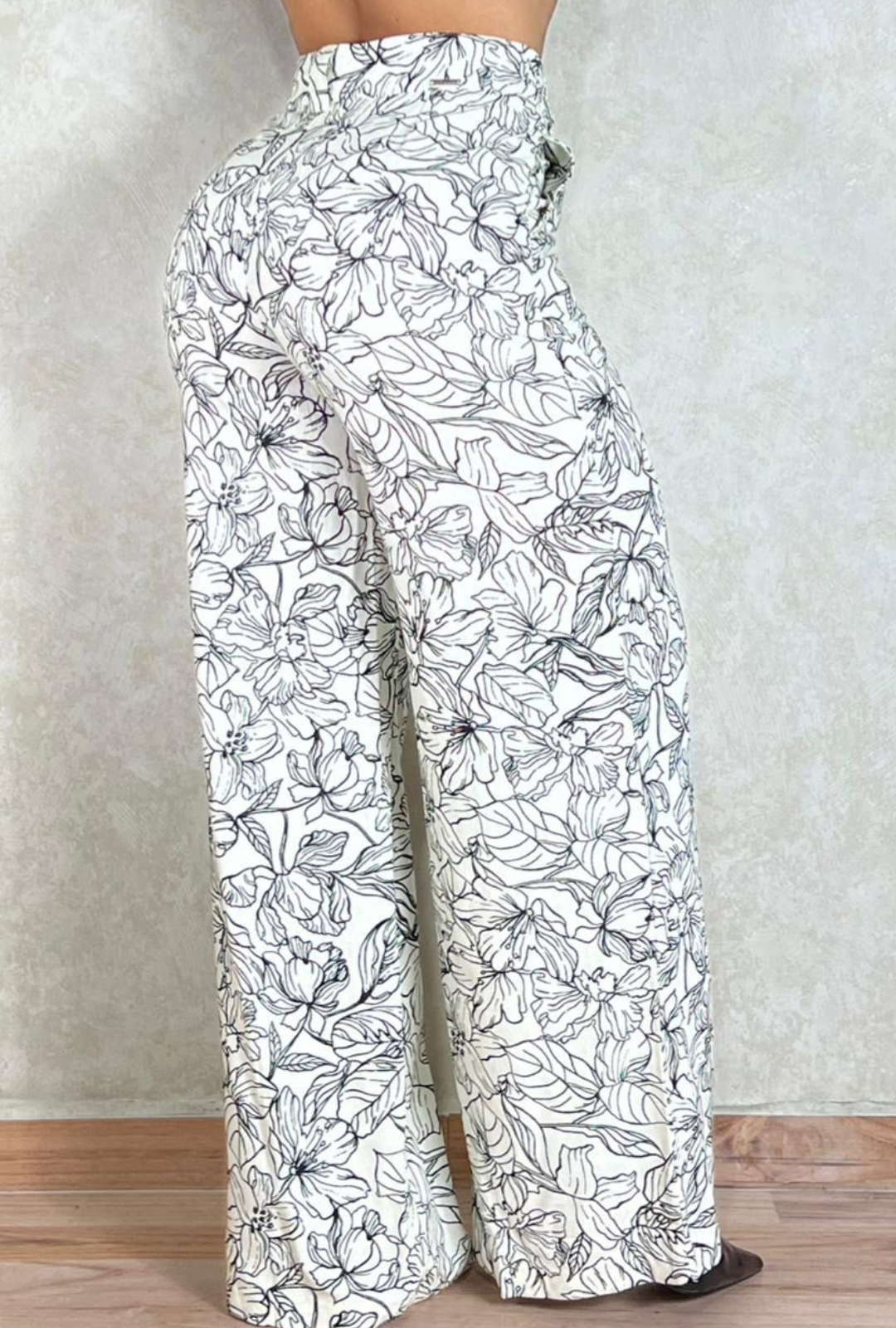 Pantalón Palazzo Floral