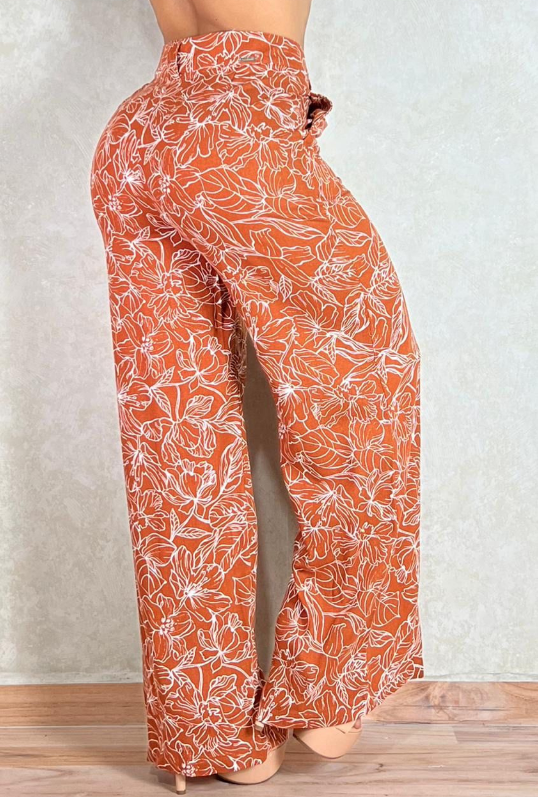 Pantalón Palazzo Floral