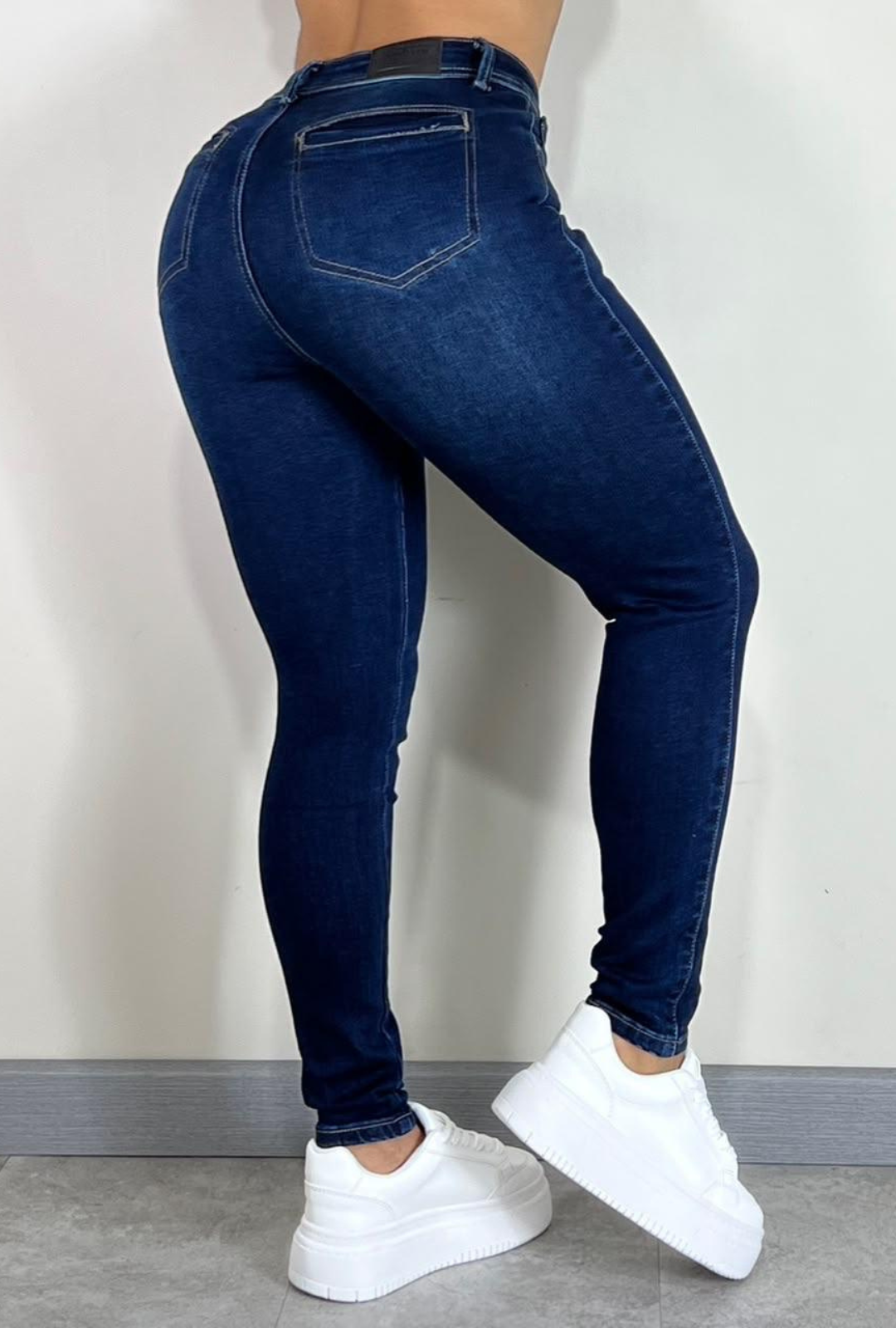 Jean Skinny Polo Club Azul Oscuro