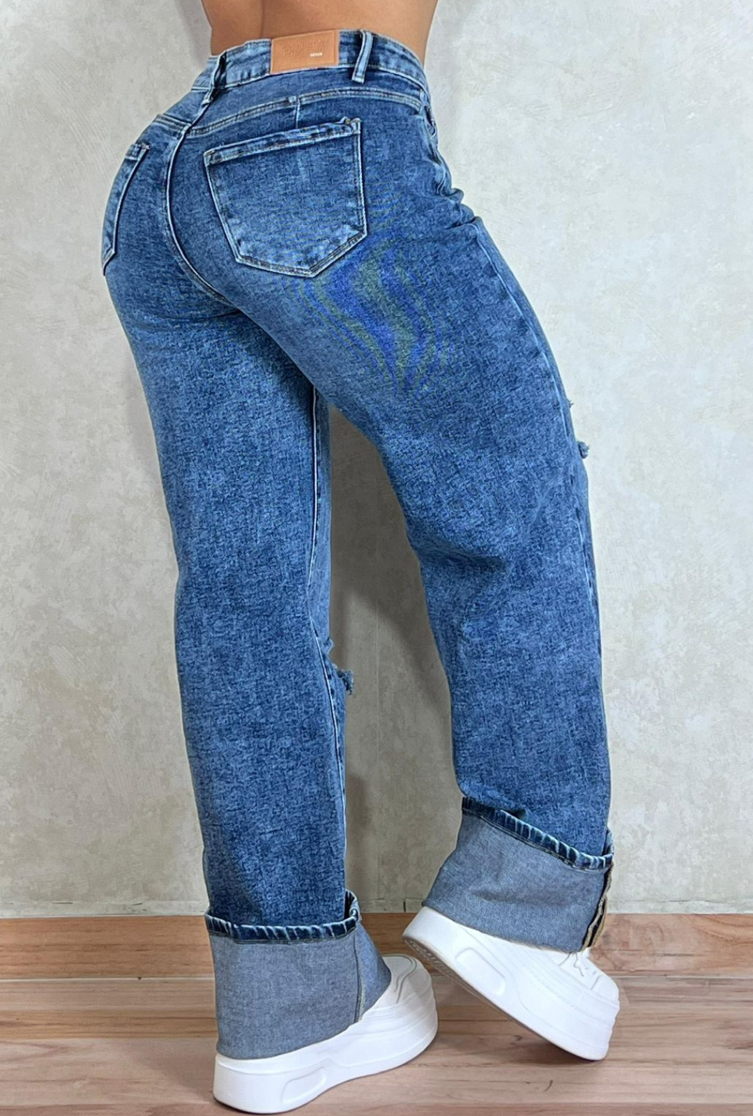 Jean Wide Leg Polo Club