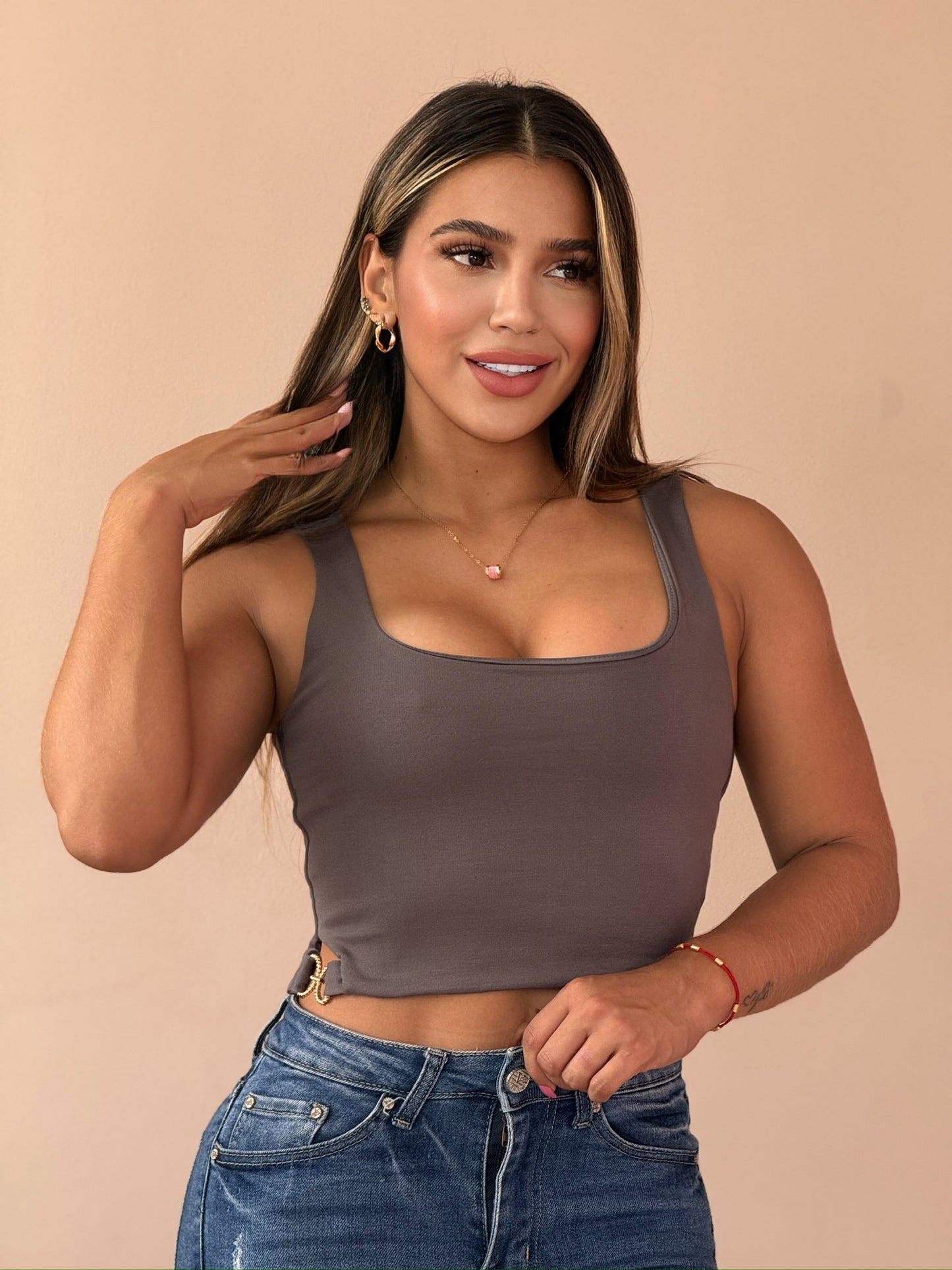 Blusa Hebilla Basic