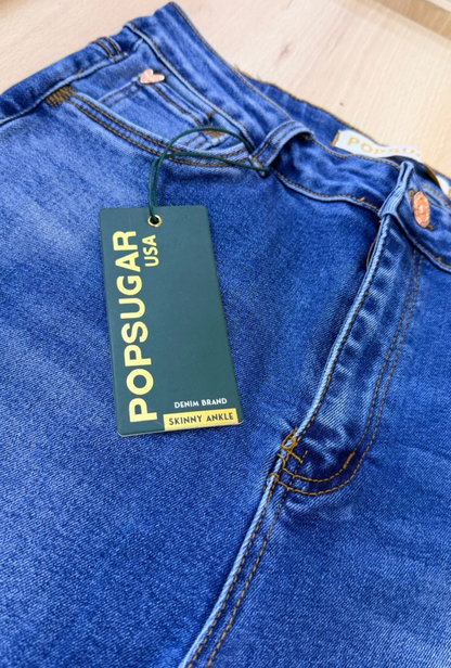 Jeans Skinny Azul Clasico