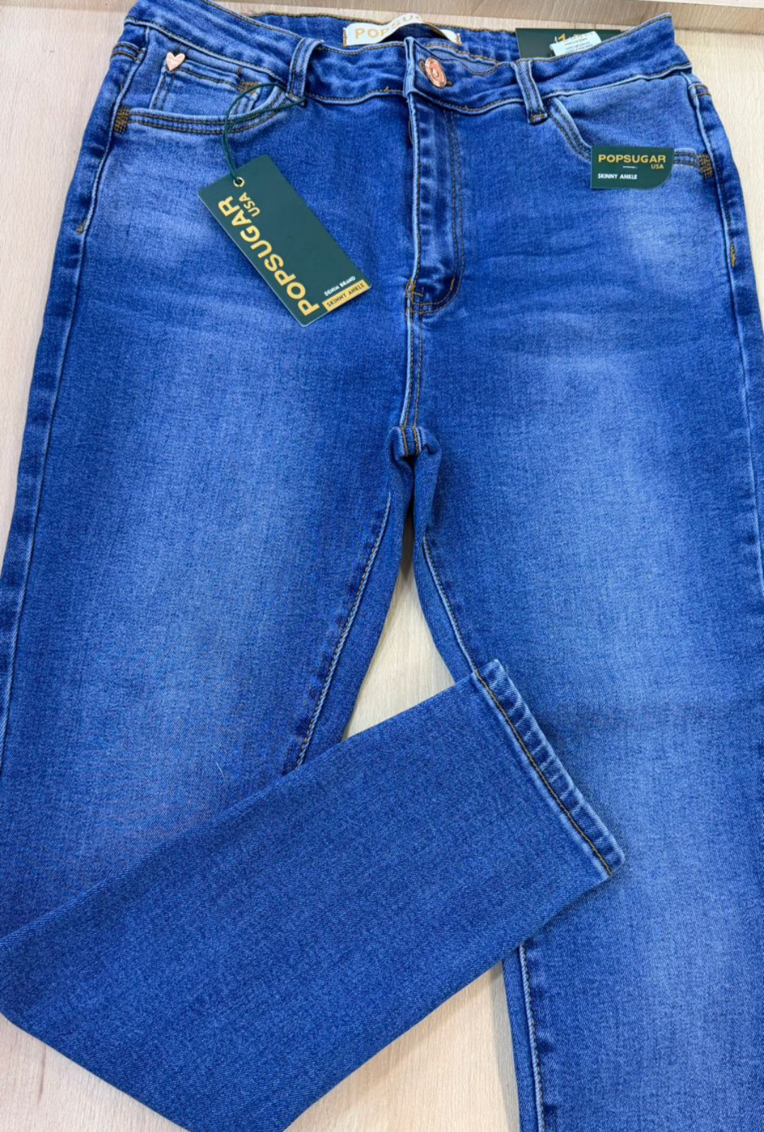 Jeans Skinny Azul Clasico