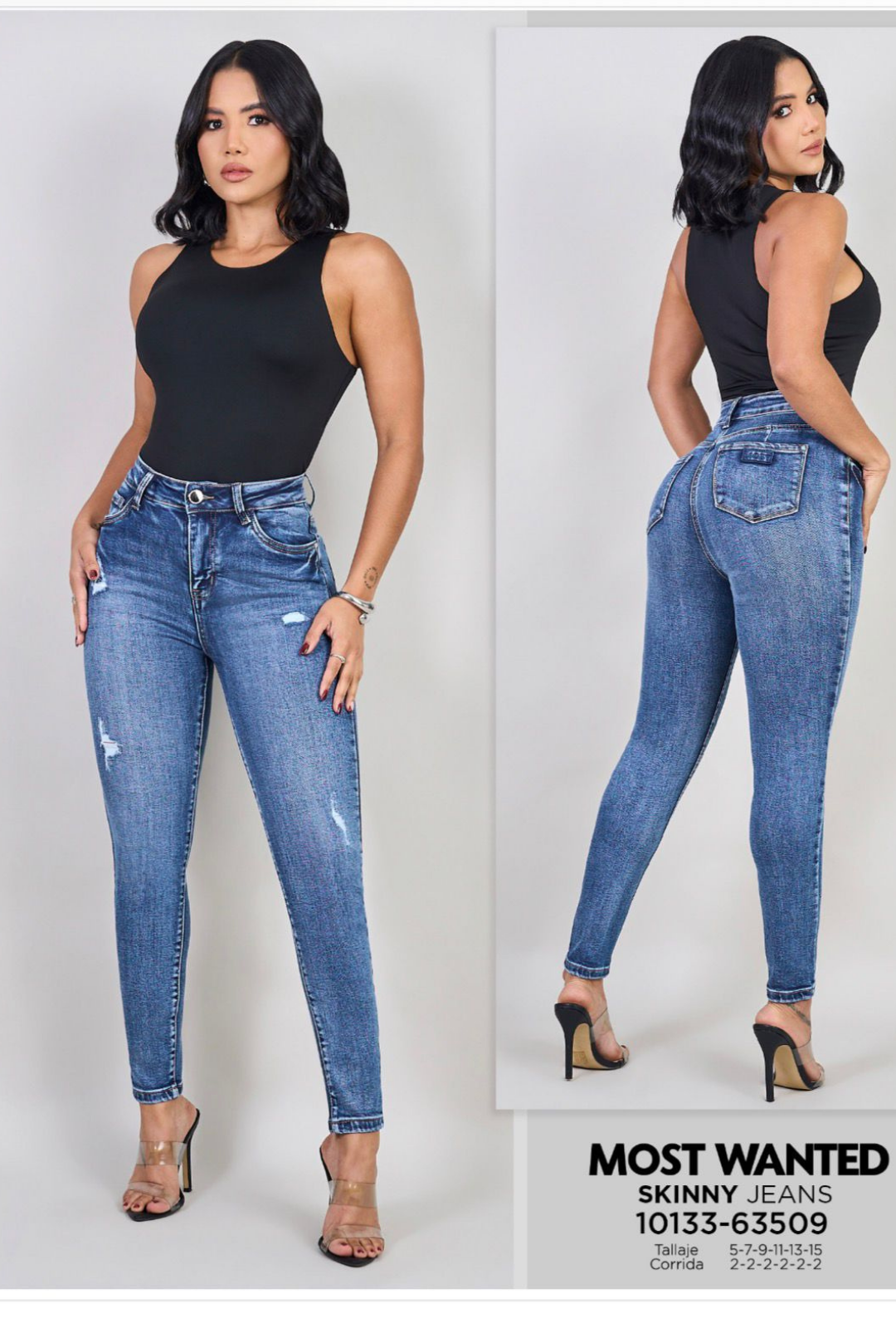 Jean Most Wanted azul medio