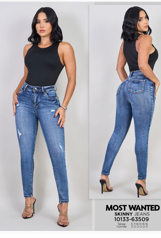 Jean Most Wanted azul medio