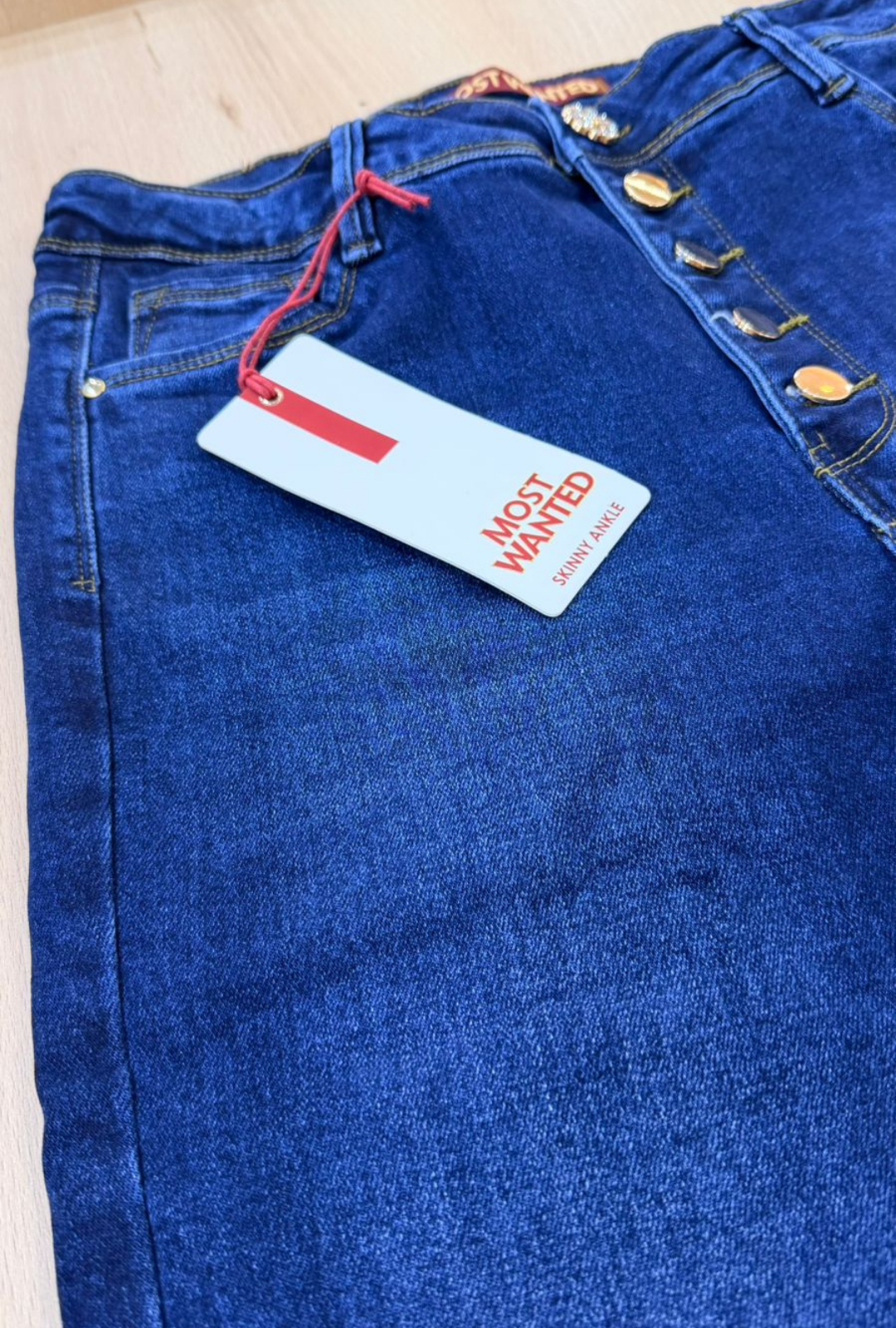 Jean skinny azul oscuro - Most Wanted