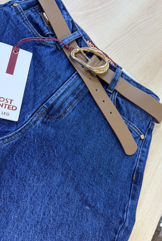 Jeans Wide Leg + correa Most Wanted