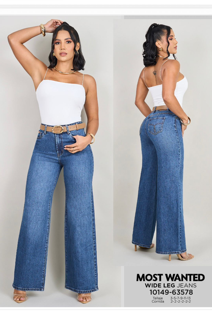 Jeans Wide Leg + correa Most Wanted