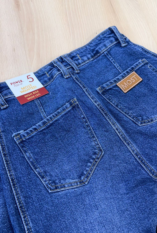 Jean Wide Leg azul oscuro Most Wanted