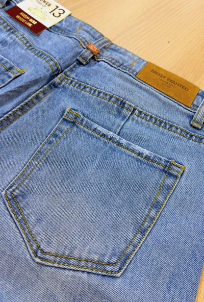 Jeans Wide Leg Azul Claro Most Wanted