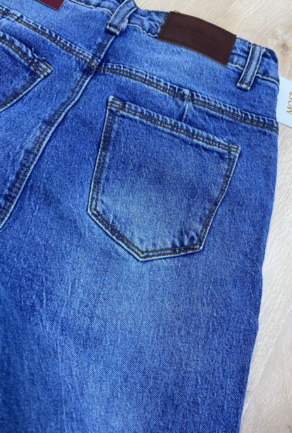 Jeans Plazzo Hibrido Azul Most Wanted