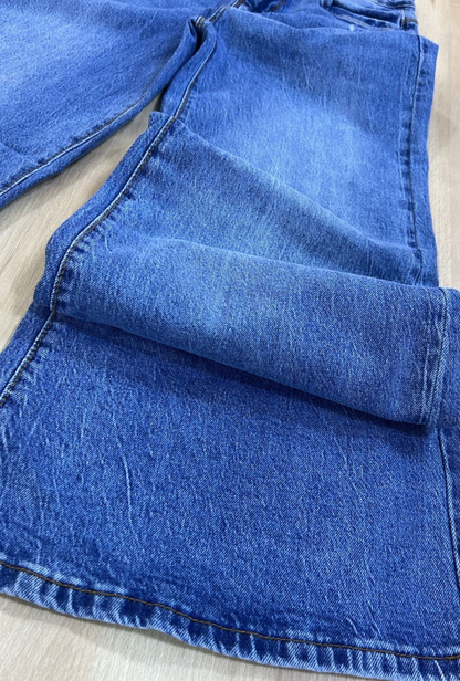 Jeans Plazzo Hibrido Azul Most Wanted
