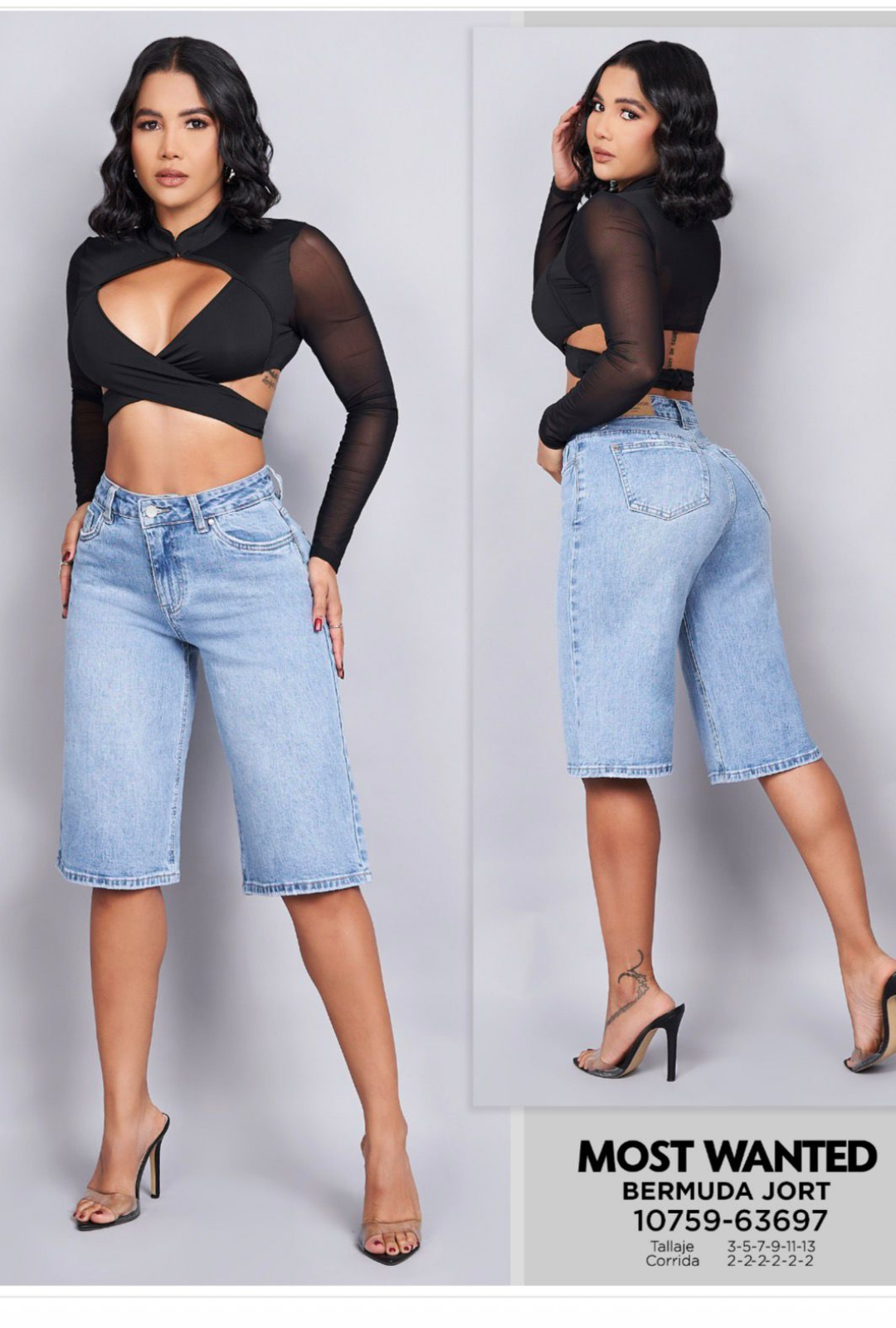 Bermuda en denim Most Wanted