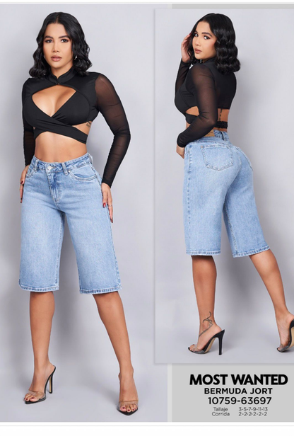 Bermuda en denim Most Wanted