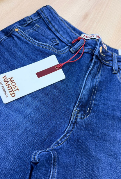 Bermuda Demin Azul Medio Most Wanted